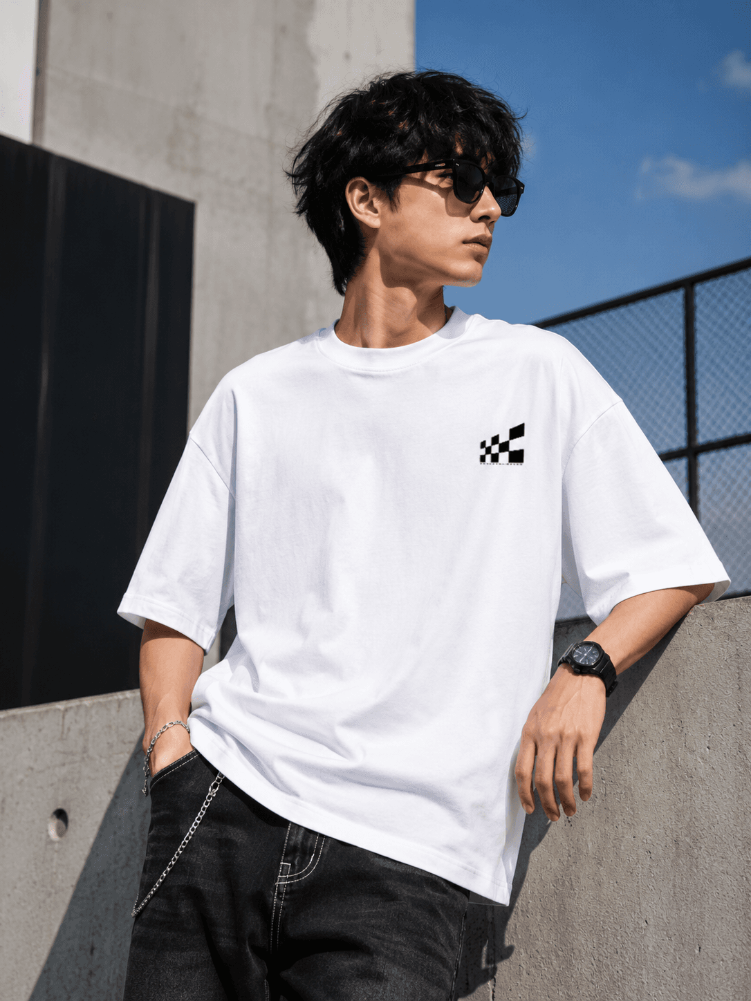 DELUZN Speed Racing Oversized T-Shirt - view 2