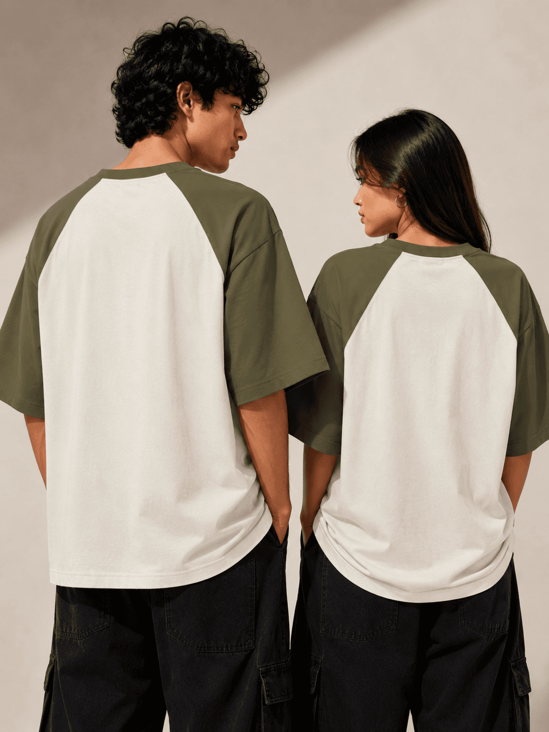 DELUZN Signature Raglan Unisex Oversized T-Shirt - view 2
