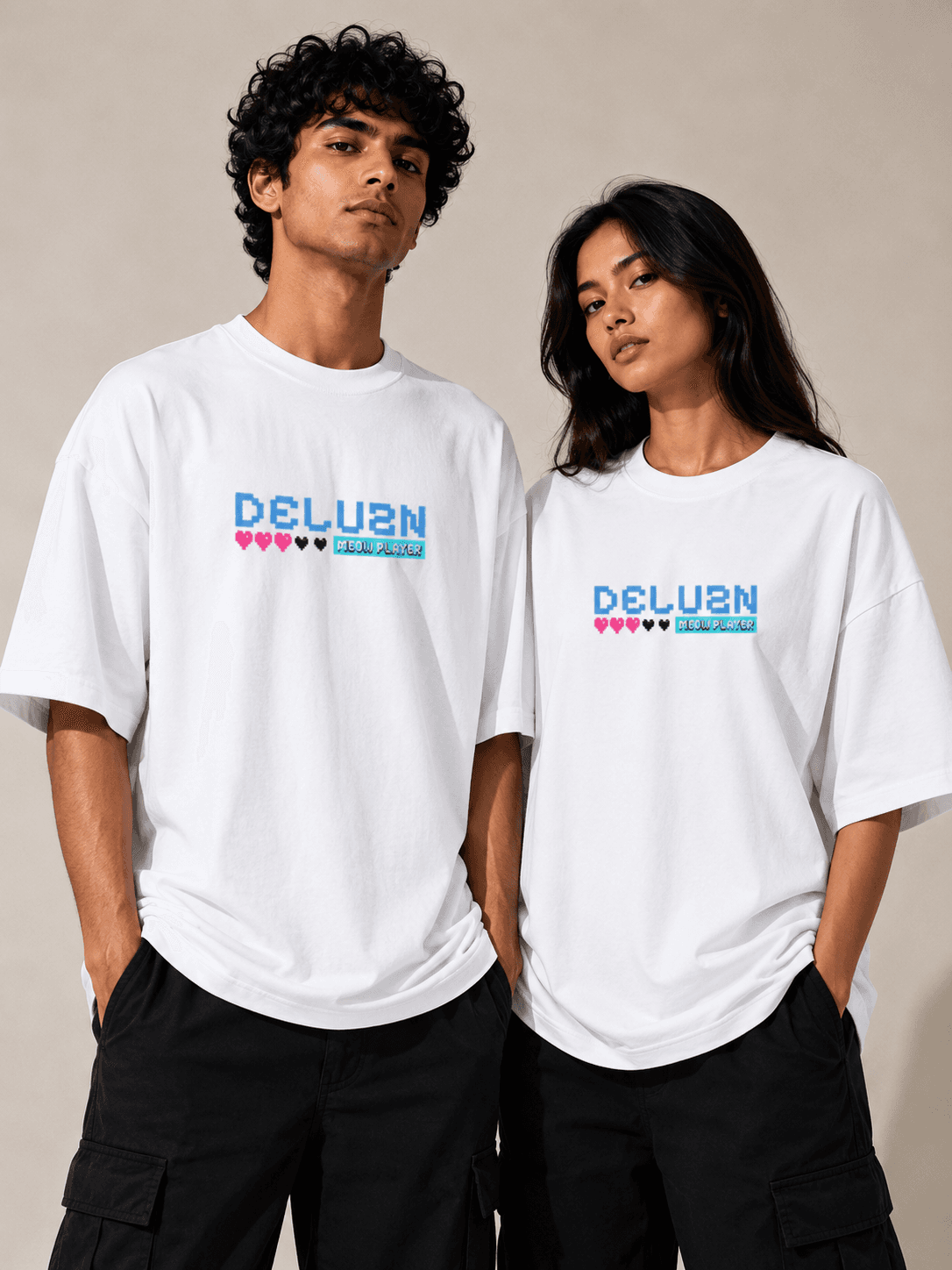 DELUZN I Saw UFO Unisex Oversized Graphic T-Shirt - view 2