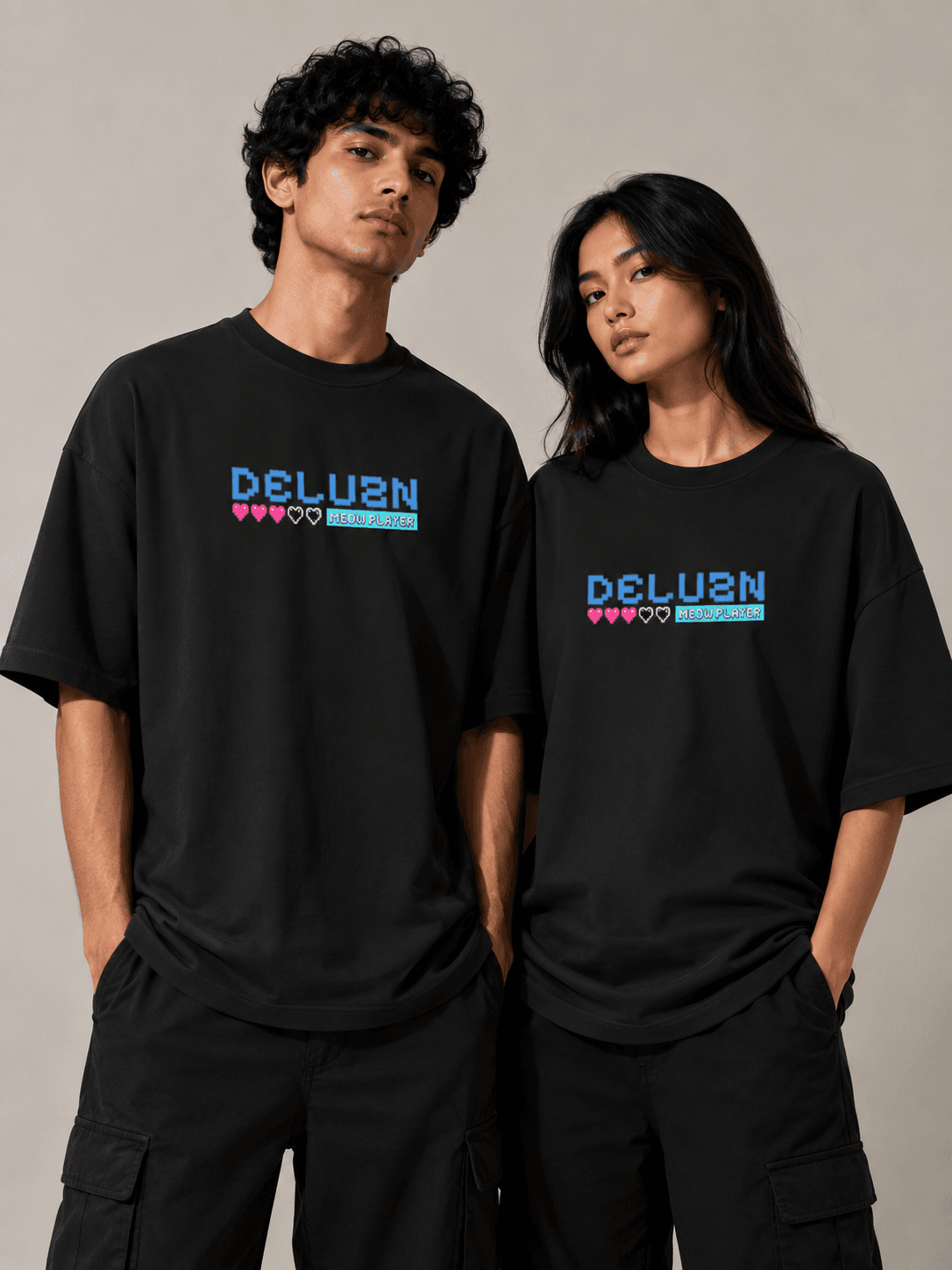 DELUZN I Saw UFO Unisex Oversized Graphic T-Shirt - view 3