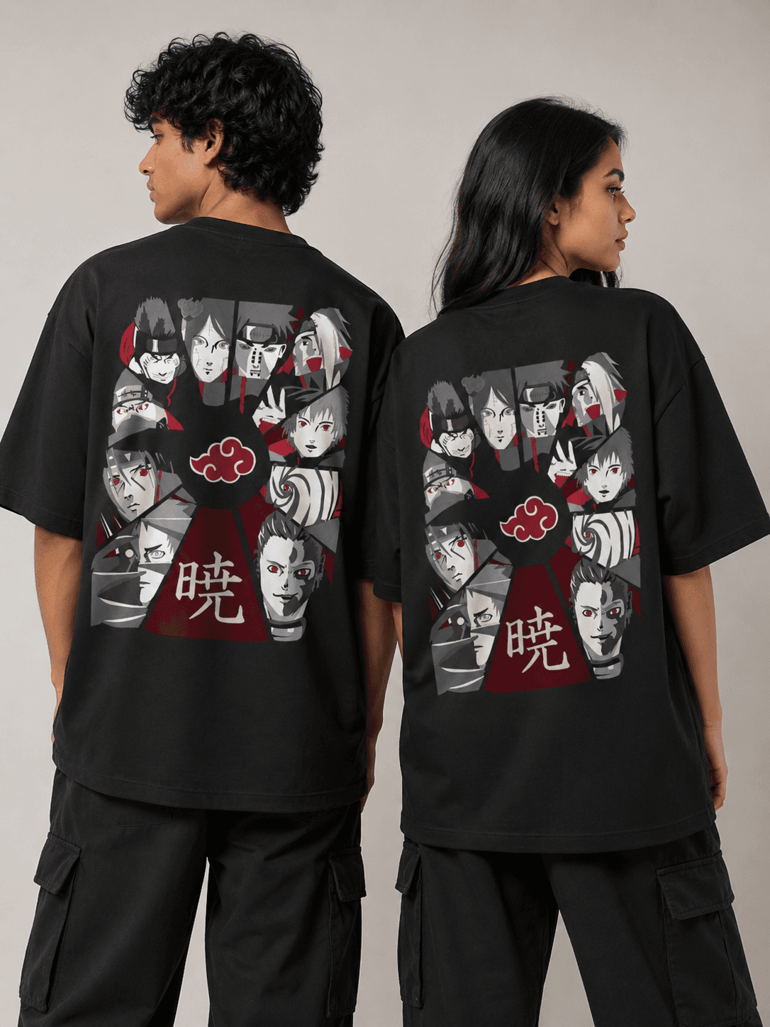 DELUZN Akatsuki Legacy Oversized Graphic T-Shirt - view 1