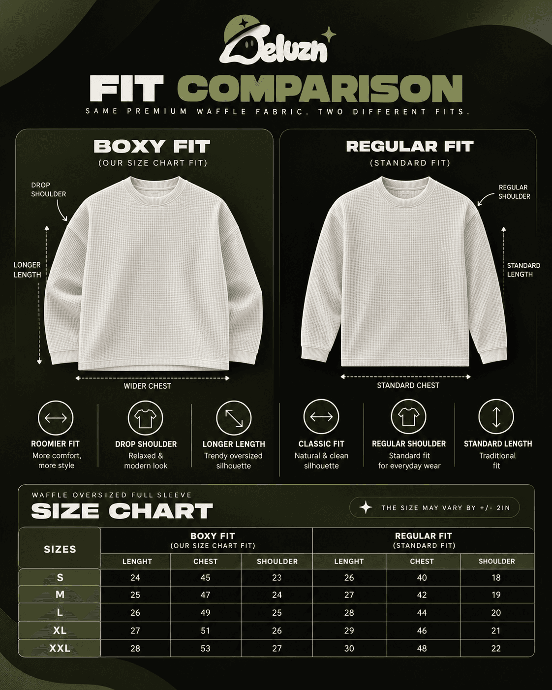 Deluzn Celestial Moon Ladder Graphic Unisex Oversize Waffle Knit T-Shirt - view 4