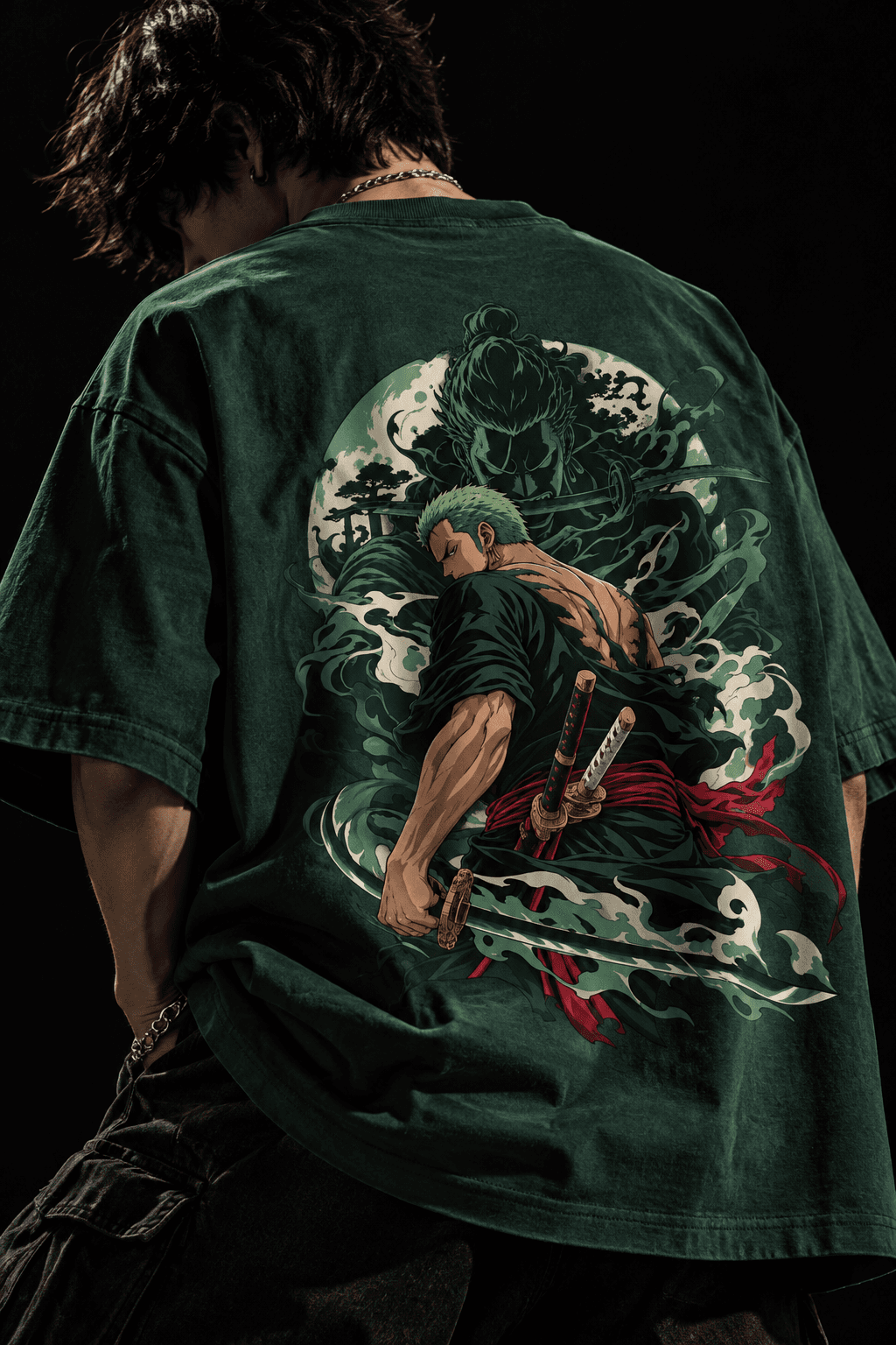 Deluzn King of Hell Asura Unisex Oversize T-Shirt - view 1