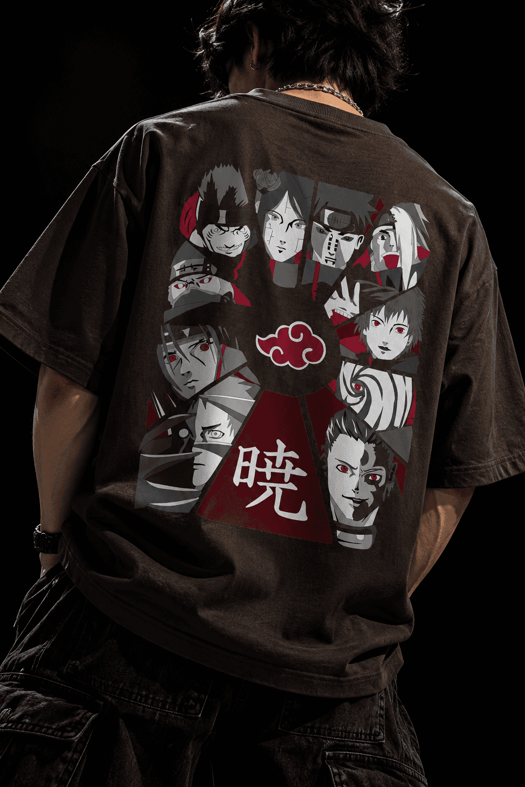 Deluzn Akatsuki Legacy Unisex Oversized T-Shirt - view 1